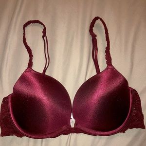 Lacey Pink push-up bra
